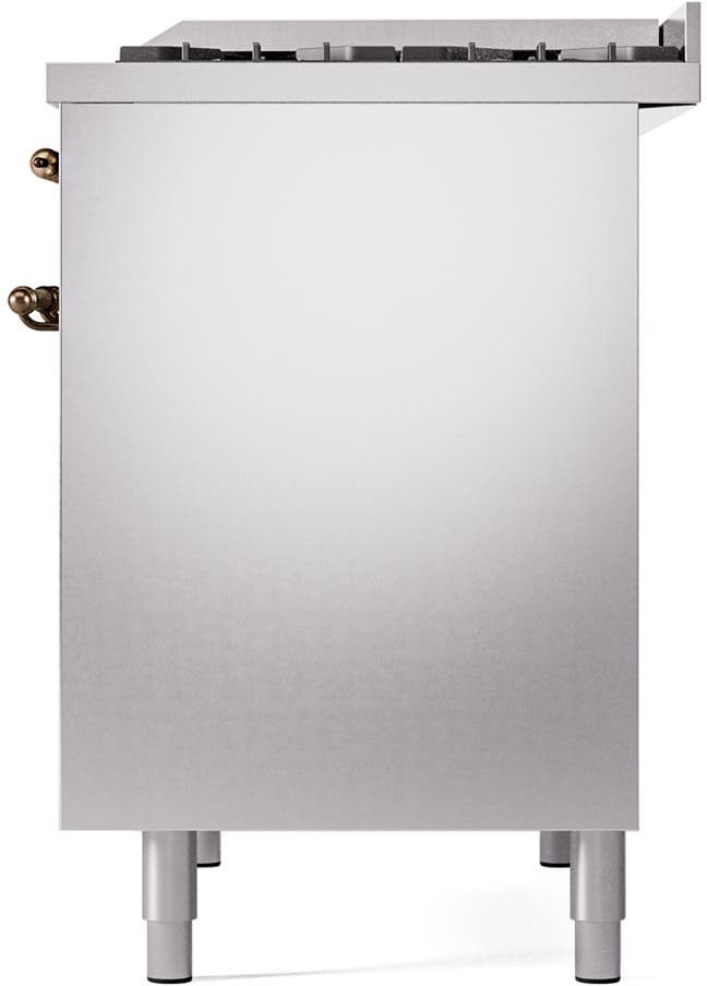 Ilve UPD40FNMPSSB Stainless Steel Burnt