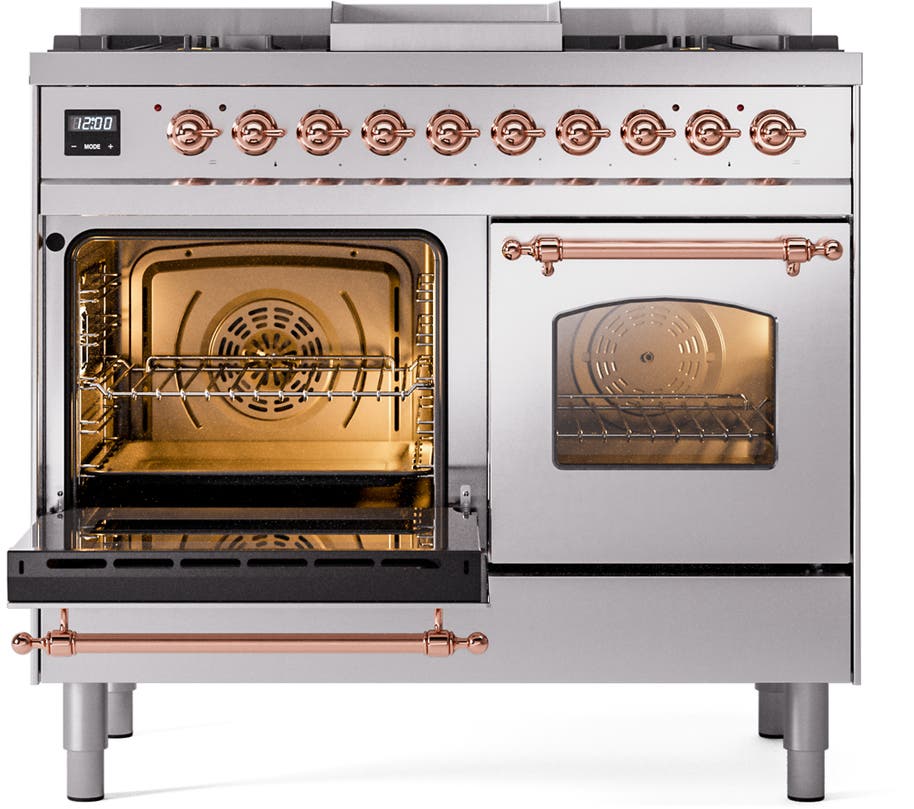 Ilve UPD40FNMPSSP Stainless Steel Copper