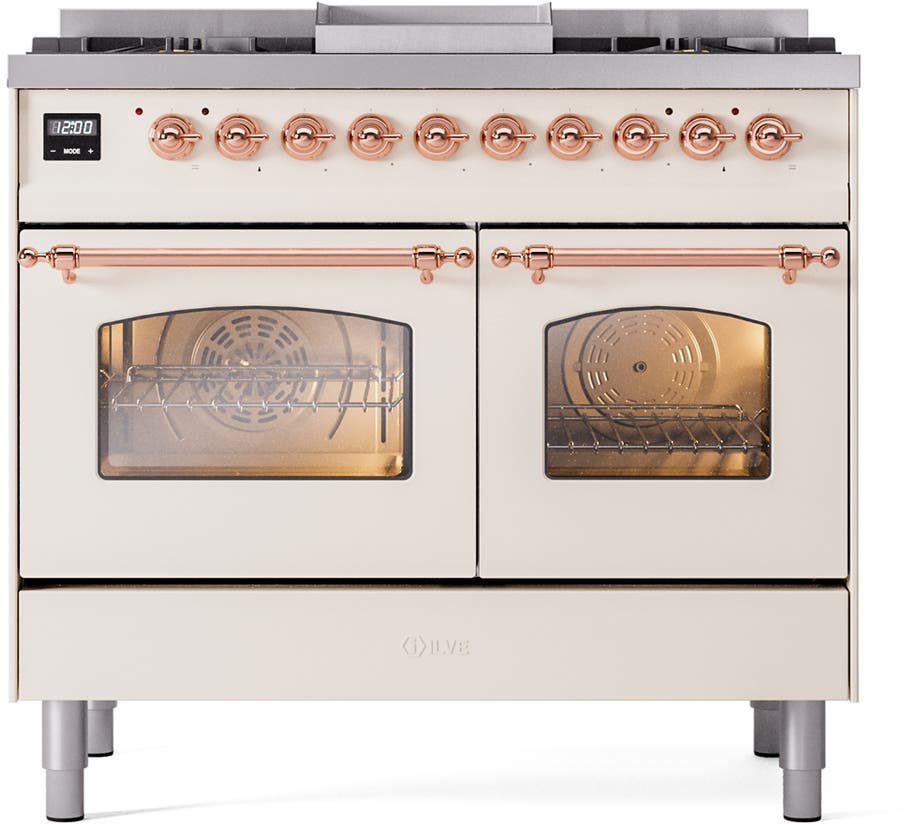 Ilve UPD40FNMPAWP Antique White Copper