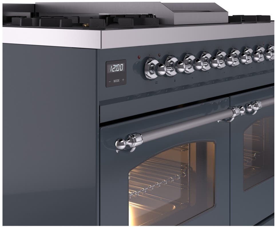 Ilve UPD40FNMPBGC Blue Grey Chrome