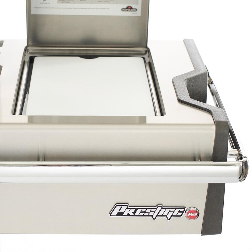 Napoleon PRO500RSIBPSS3 67 Inch Freestanding Grill with Infrared Sizzle Zo...