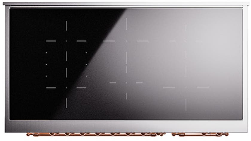 Ilve UNI486QNMPAWP Antique White With Copper Knobs