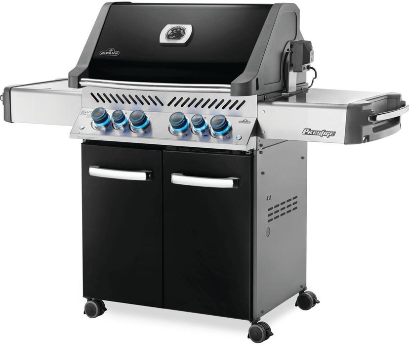 Napoleon P500RSIBNK3 66 Inch Freestanding Grill with Iconic Wave Cookin...