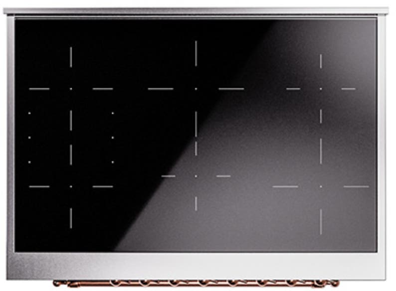 Ilve UNI366QNMPEGP Emerald Green With Copper Knobs