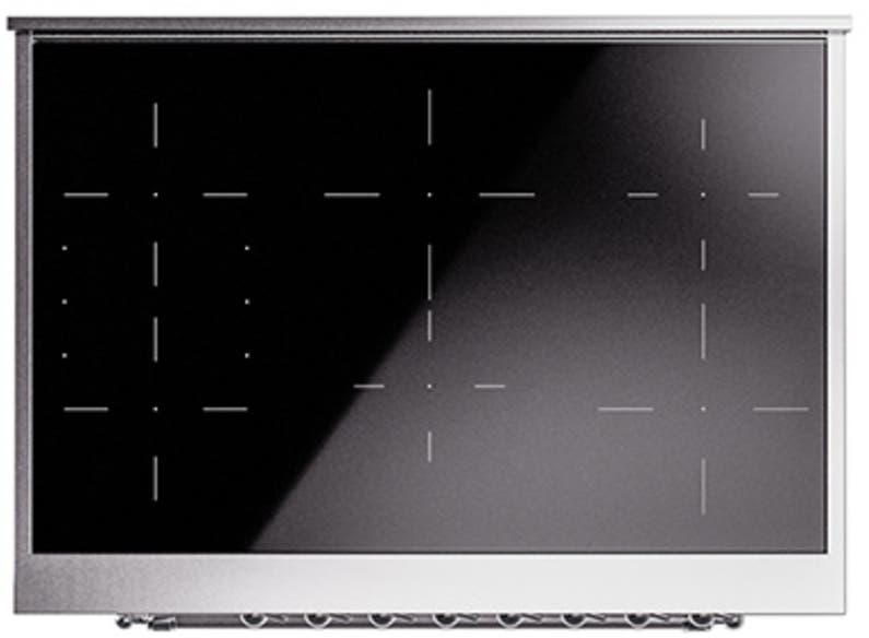 Ilve UNI366NMPWHC White With Chrome Knobs