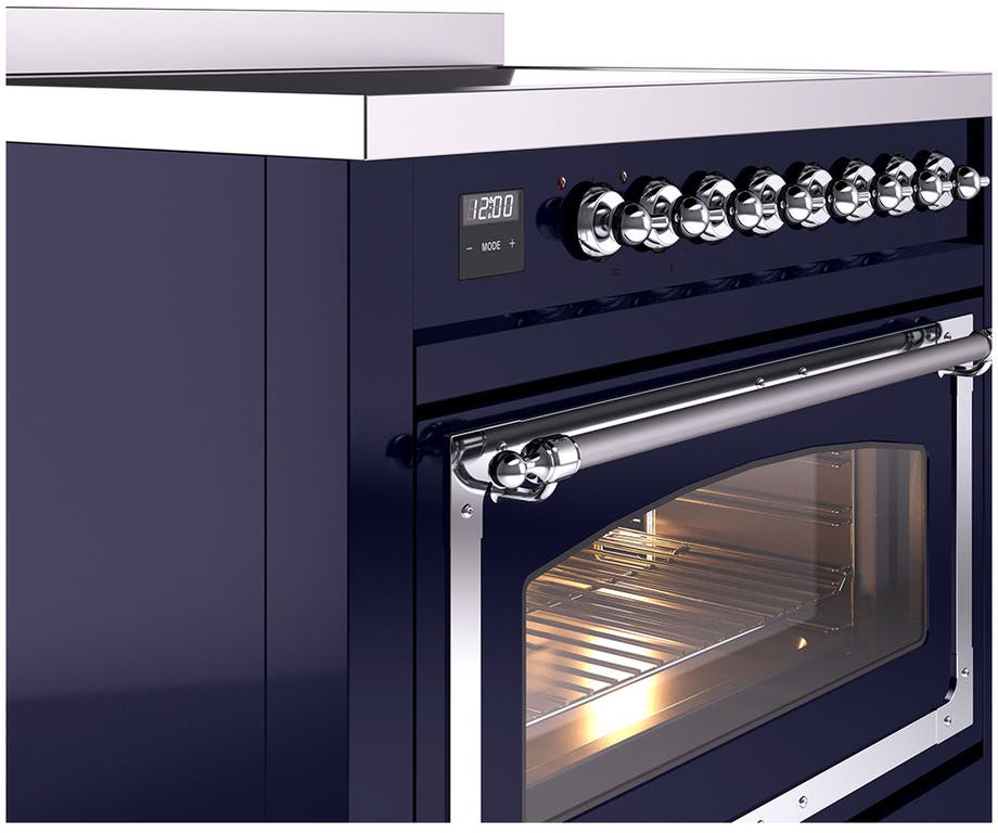 Ilve UNI366NMPMBC Midnight Blue With Chrome Knobs