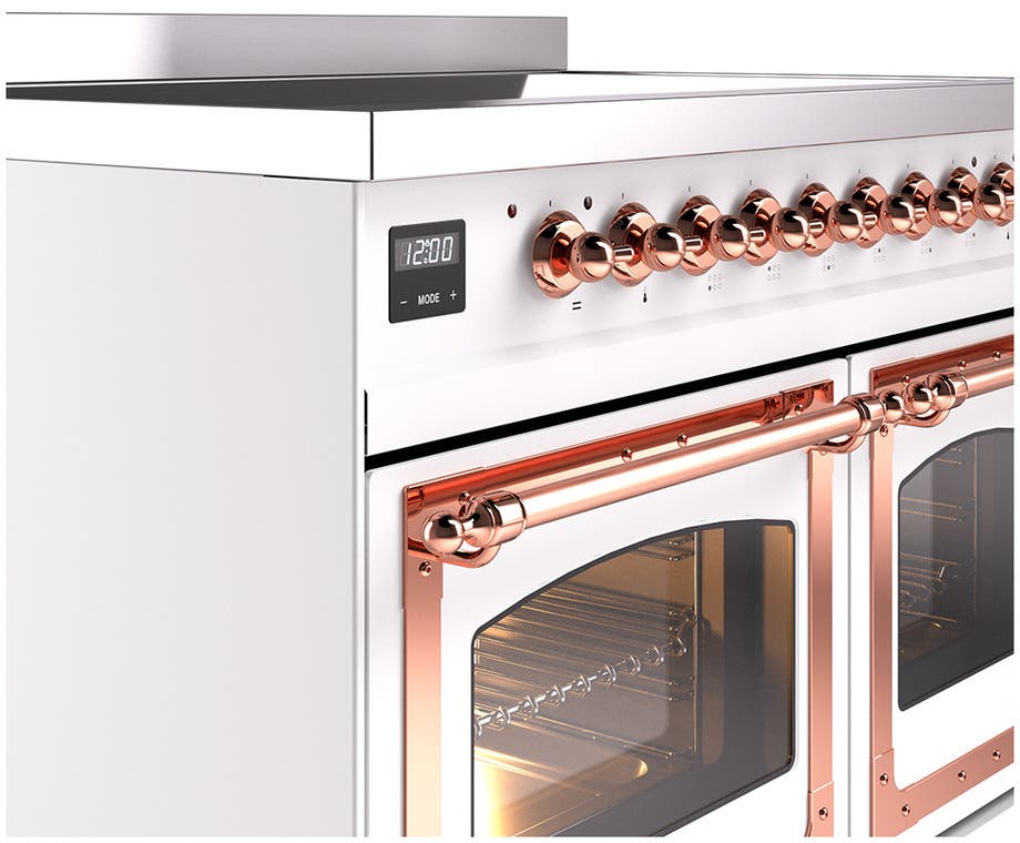 Ilve UNDI406NMPWHP White With Copper Knobs