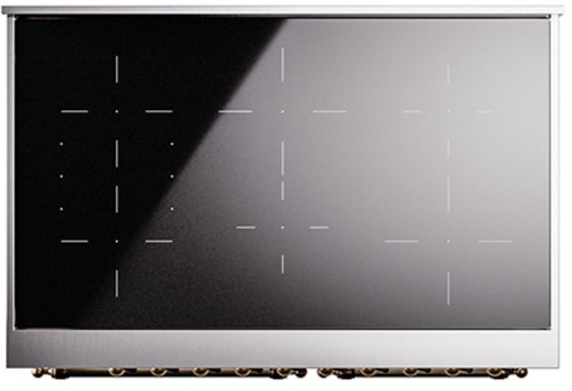 Ilve UNDI406NMPAWB Antique White With Bronze Knobs