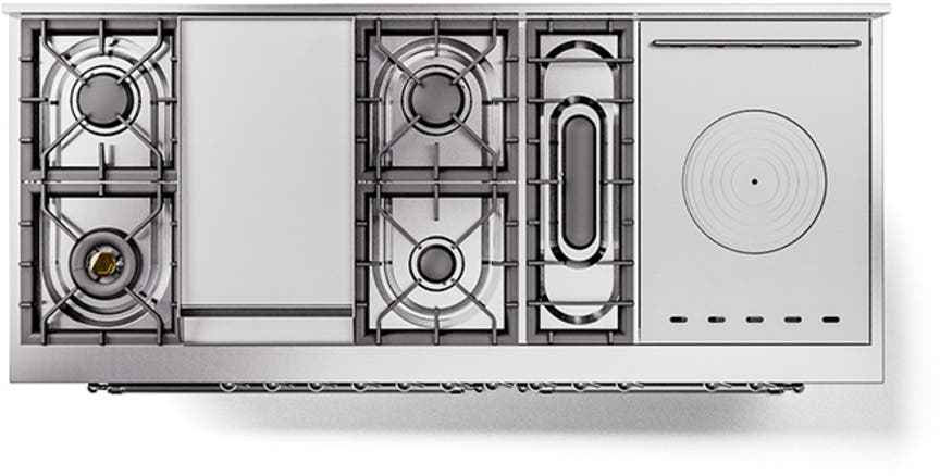 Ilve UN60FSQNMPMBCLP Midnight Blue With Chrome Knobs, Liquid Propane