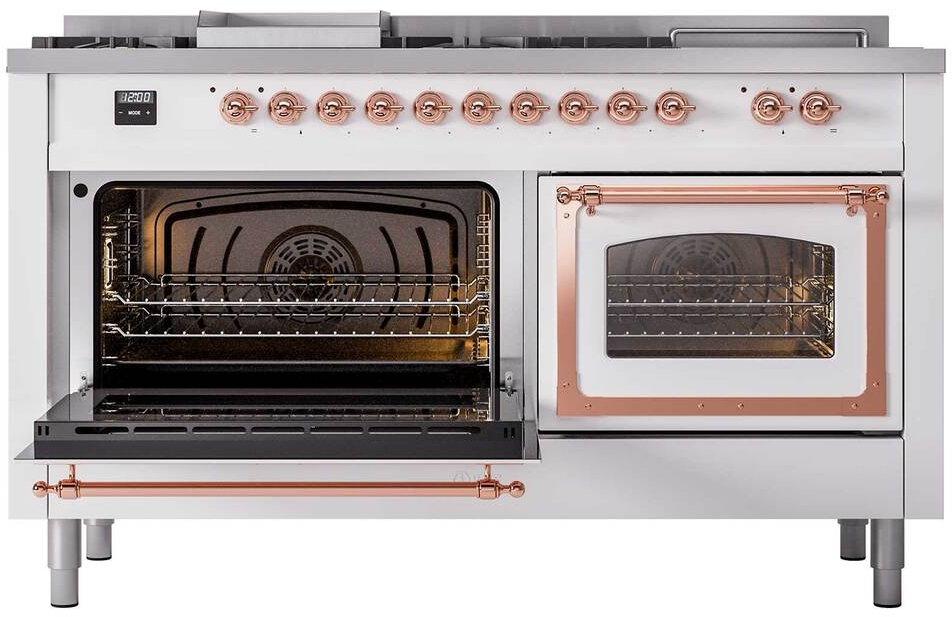 Ilve UN60FSNMPRAPLP Ral Custom Color With Copper Knobs, Liquid Propane