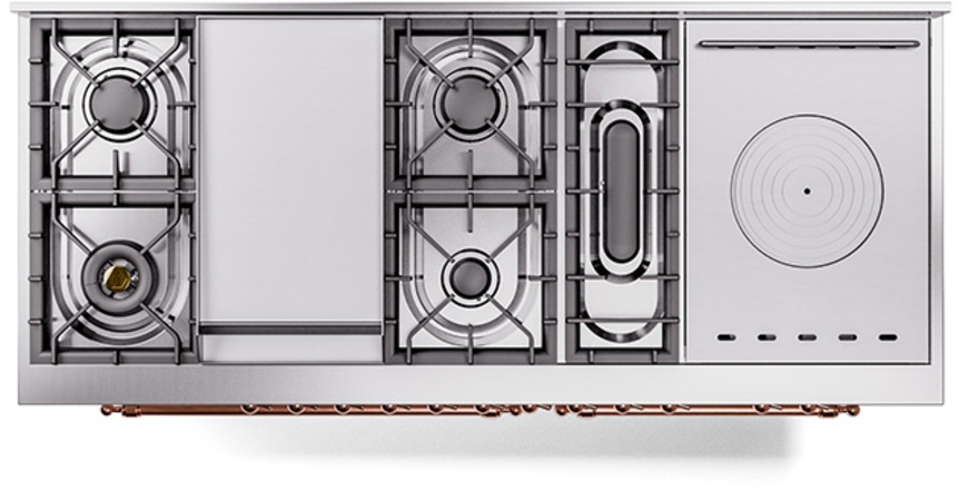 Ilve UN60FSNMPRAPLP Ral Custom Color With Copper Knobs, Liquid Propane