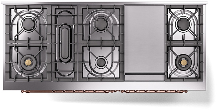 Ilve UN60FQNMPRAP Ral Custom Color With Copper Knobs, Natural Gas