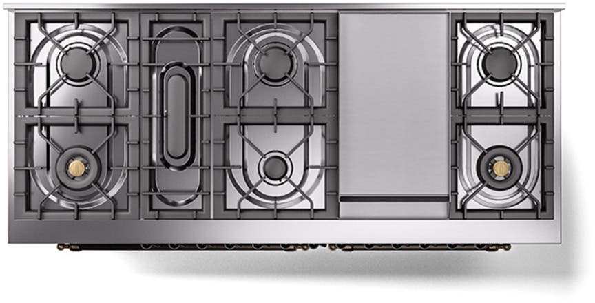 Ilve UN60FNMPEGBLP Emerald Green With Bronze Knobs, Liquid Propane