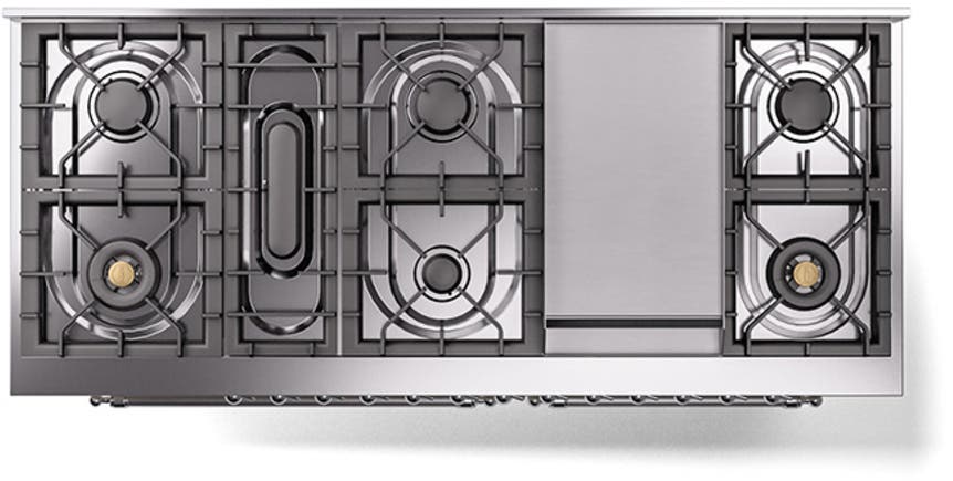 Ilve UN60FNMPAWC Antique White With Chrome Knobs, Natural Gas