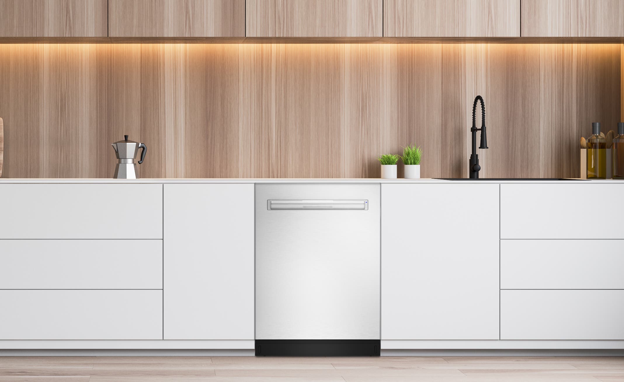 Sharp SDW6888JS Stainless Steel