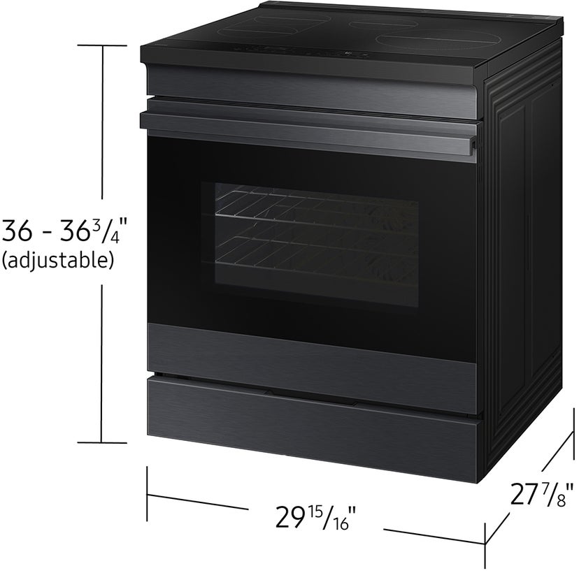 Samsung NSI6DG9500MT 6.3 Cubic Foot Induction Slide In Range Convection...