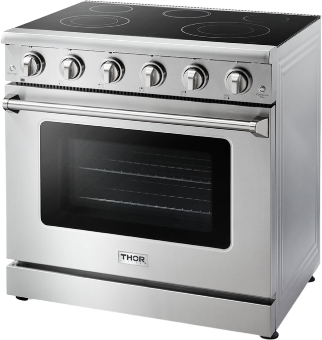 Thor HRE3601 36 Inch Professional Electric Range HRE Series: St...