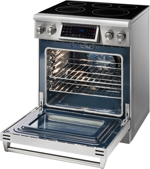 Thor TRE3001 30 Inch Tilt Panel Electric Range TRE Series: Stai...