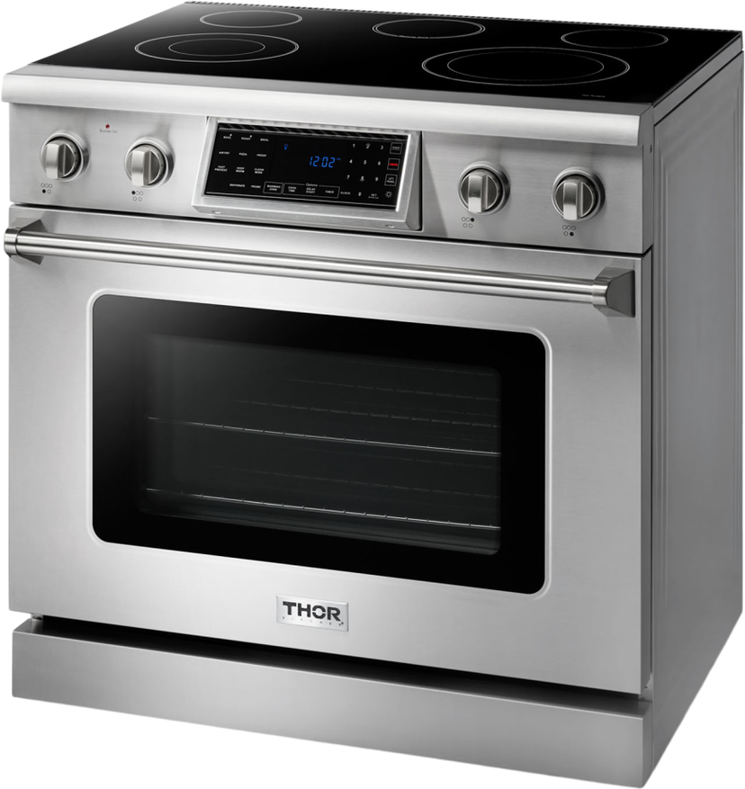 Thor TRE3601 36 Inch Tilt Panel Electric Range TRE Series: Stai...