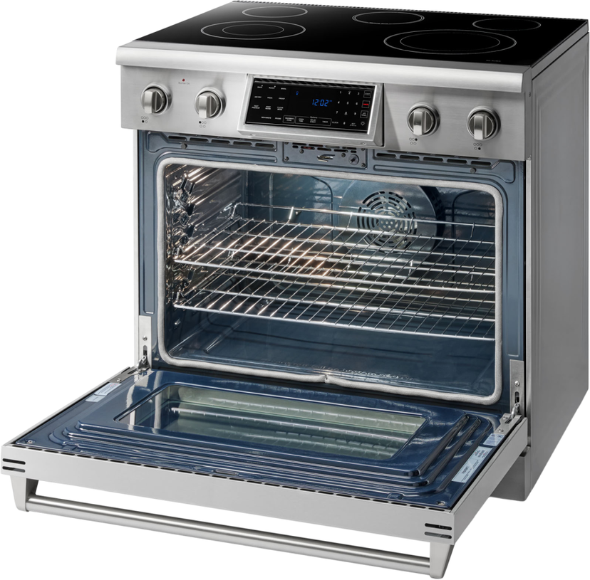 Thor TRE3601 36 Inch Tilt Panel Electric Range TRE Series: Stai...