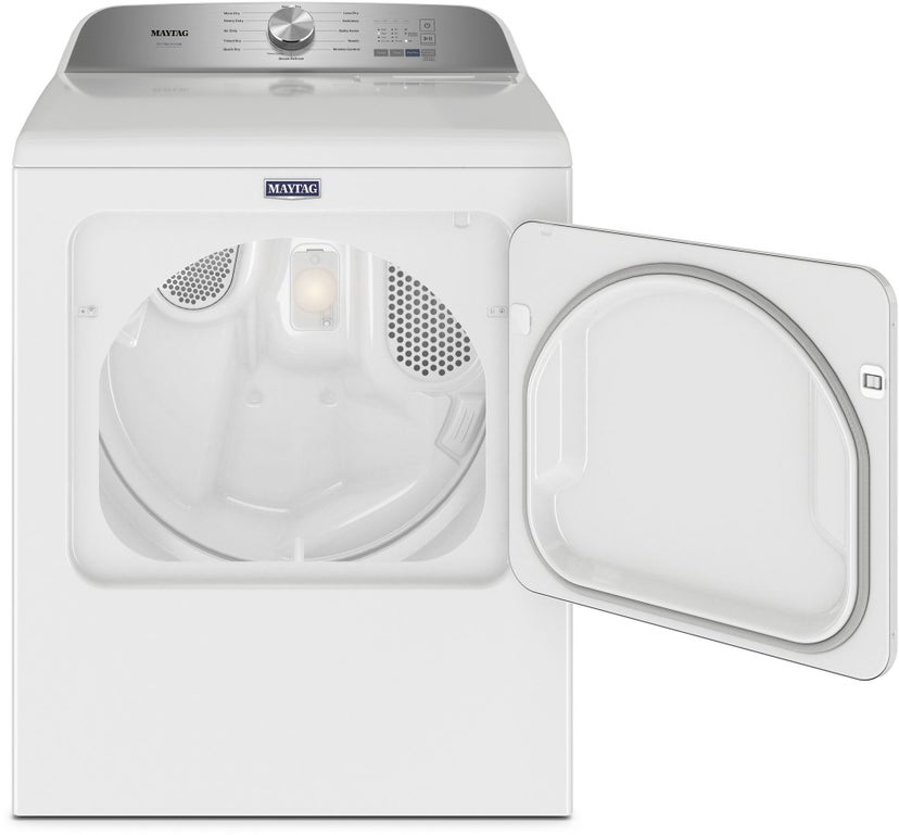 Maytag MED6500MW 29 Inch Electric Dryer with 7.0 Cu. Ft. Capacity, ...