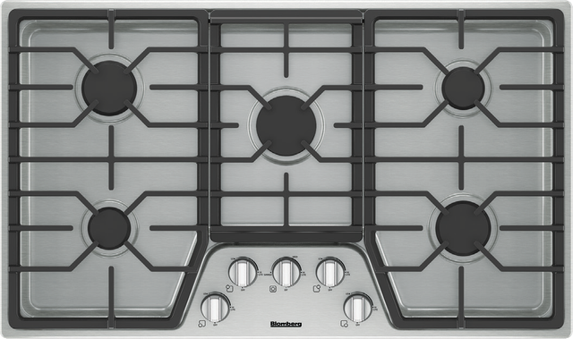 Blomberg CTG30500SS 30in gas cooktop, 5 burner: Stainless Steel, Natur...