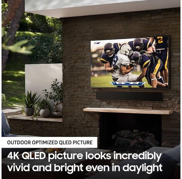 Samsung Electronics QN75LST7TAFXZA The Terrace 4K UHD QLED Outdoor Smart TV with 2,00...