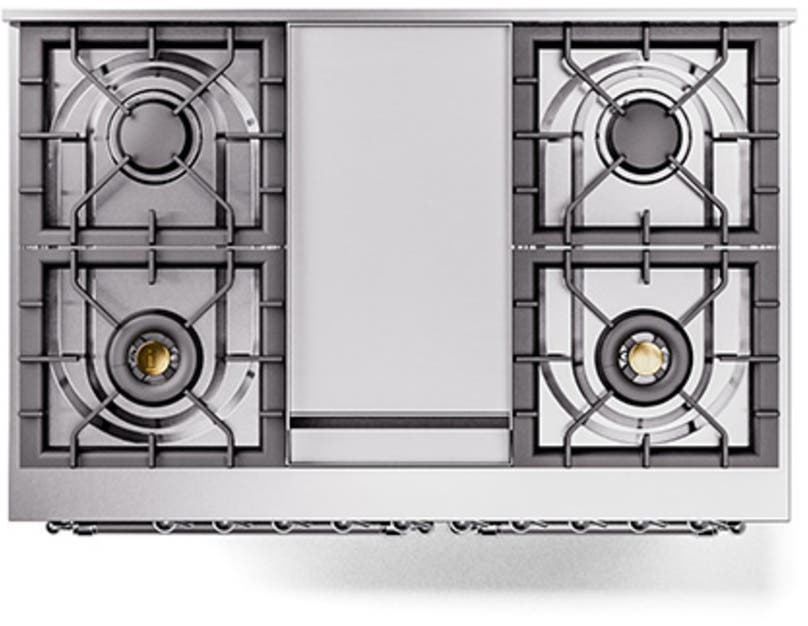 Ilve UND40FQNMPEGC Emerald Green With Chrome Knobs, Natural Gas