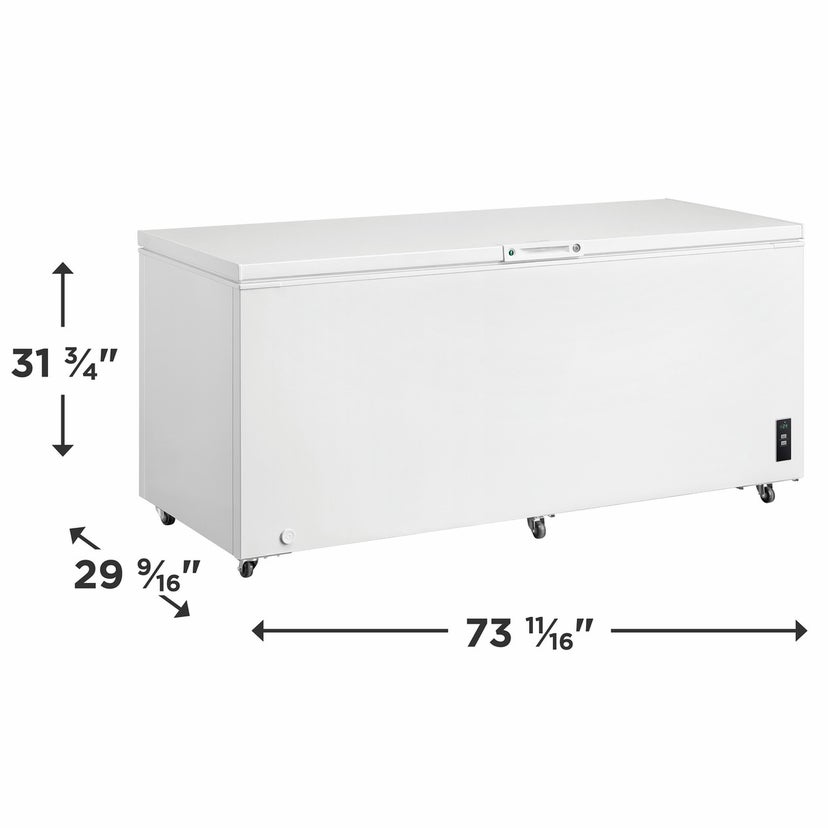 Frigidaire FFCL2042AW 19.8 Cu. Ft. Chest Freezer: White