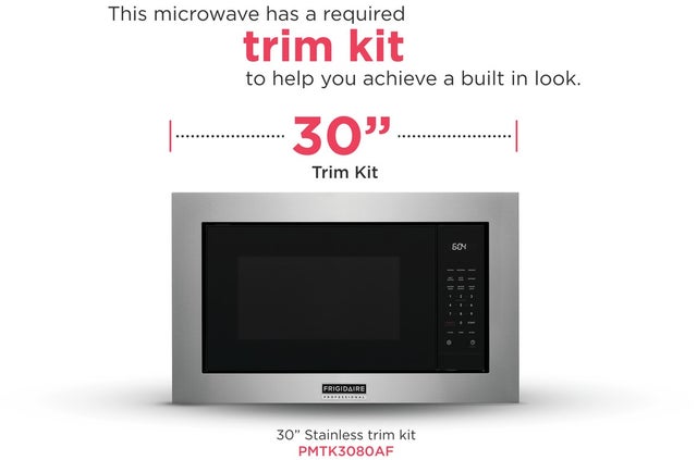 Frigidaire PMBS3080BF 2.2 Cu. Ft. Built-In Microwave: Stainless Steel