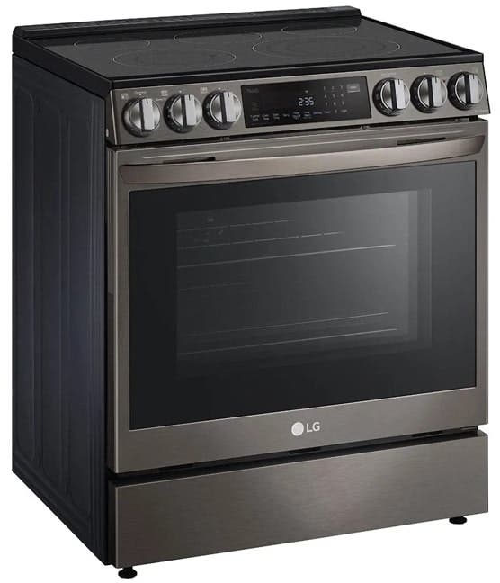 LG LSEL6335DE PrintProof™ Black Stainless Steel