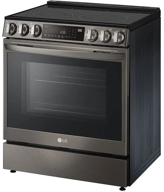 LG LSEL6335DE PrintProof™ Black Stainless Steel