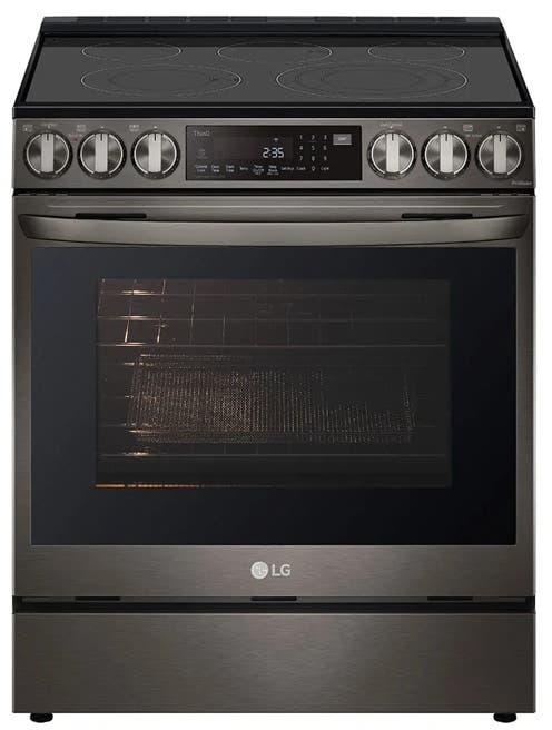 LG LSEL6335DE PrintProof™ Black Stainless Steel