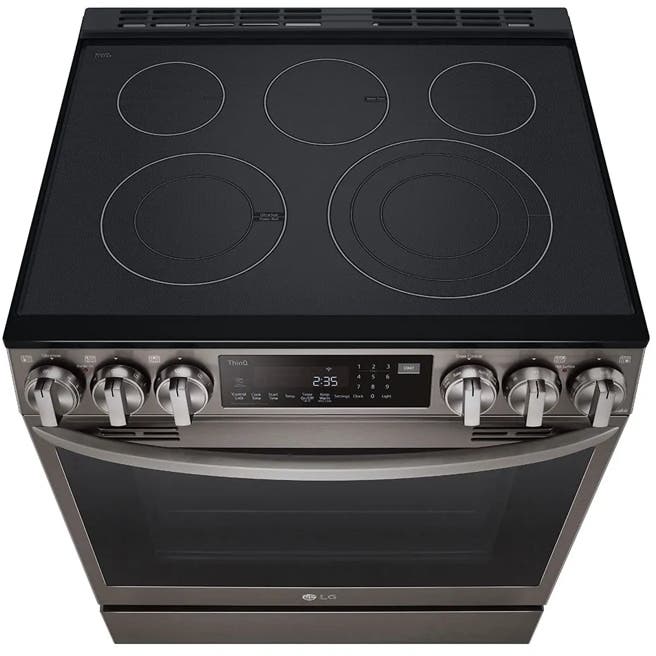 LG LSEL6335DE PrintProof™ Black Stainless Steel