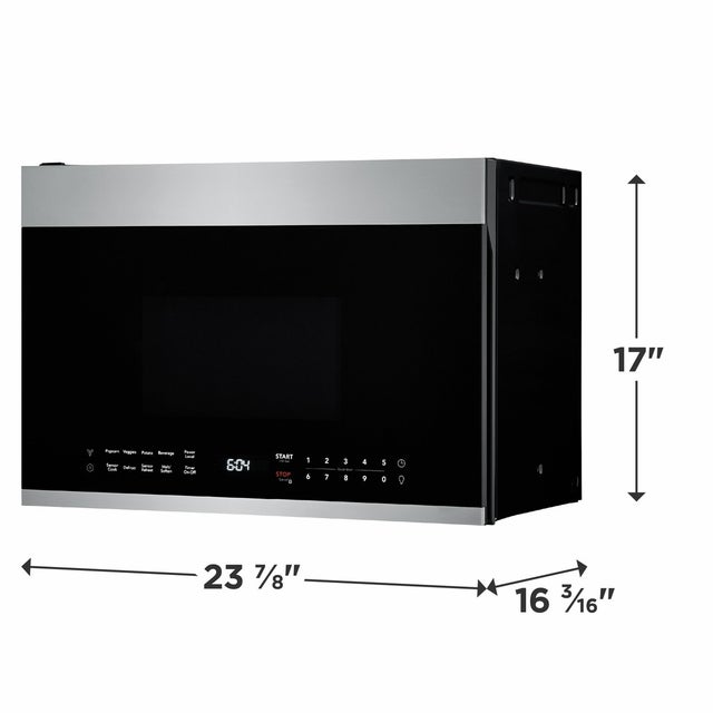 Frigidaire UMV1422US 24 Inch Over the Range Microwave with Sensor Cooki...