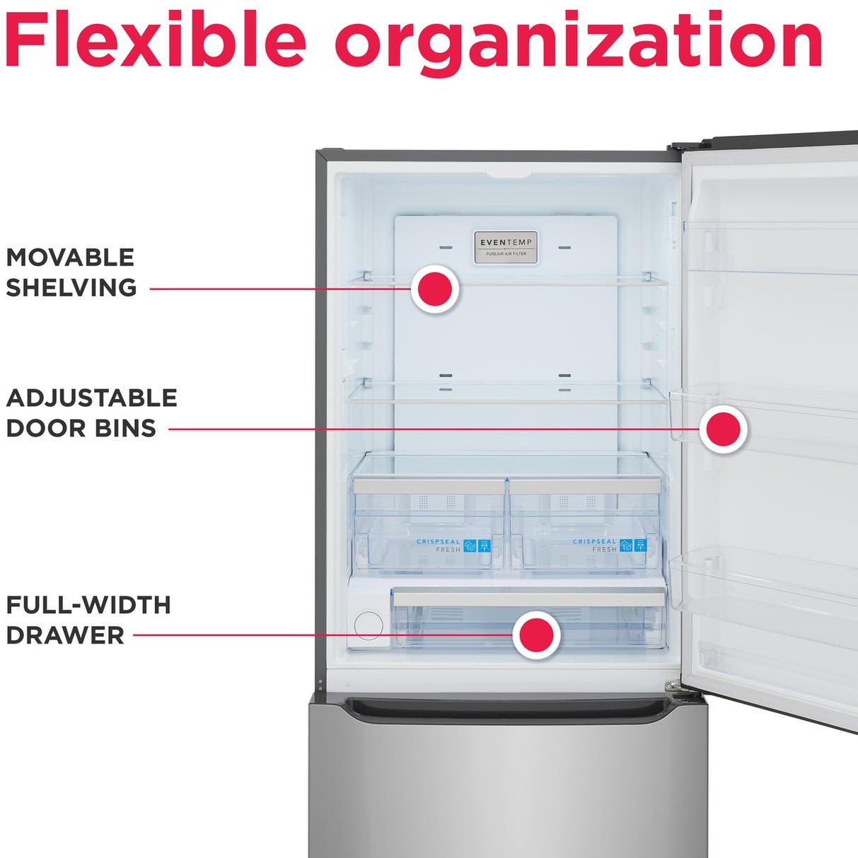 Frigidaire GRBN2012AF Smudge Proof Stainless Steel