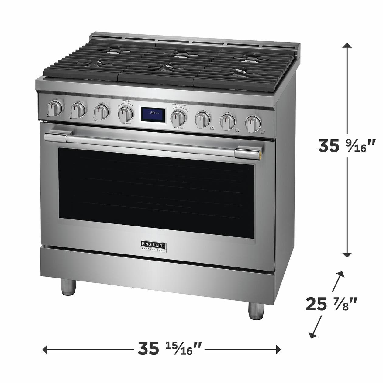 Frigidaire Professional PCFG3670AF Stainless Steel