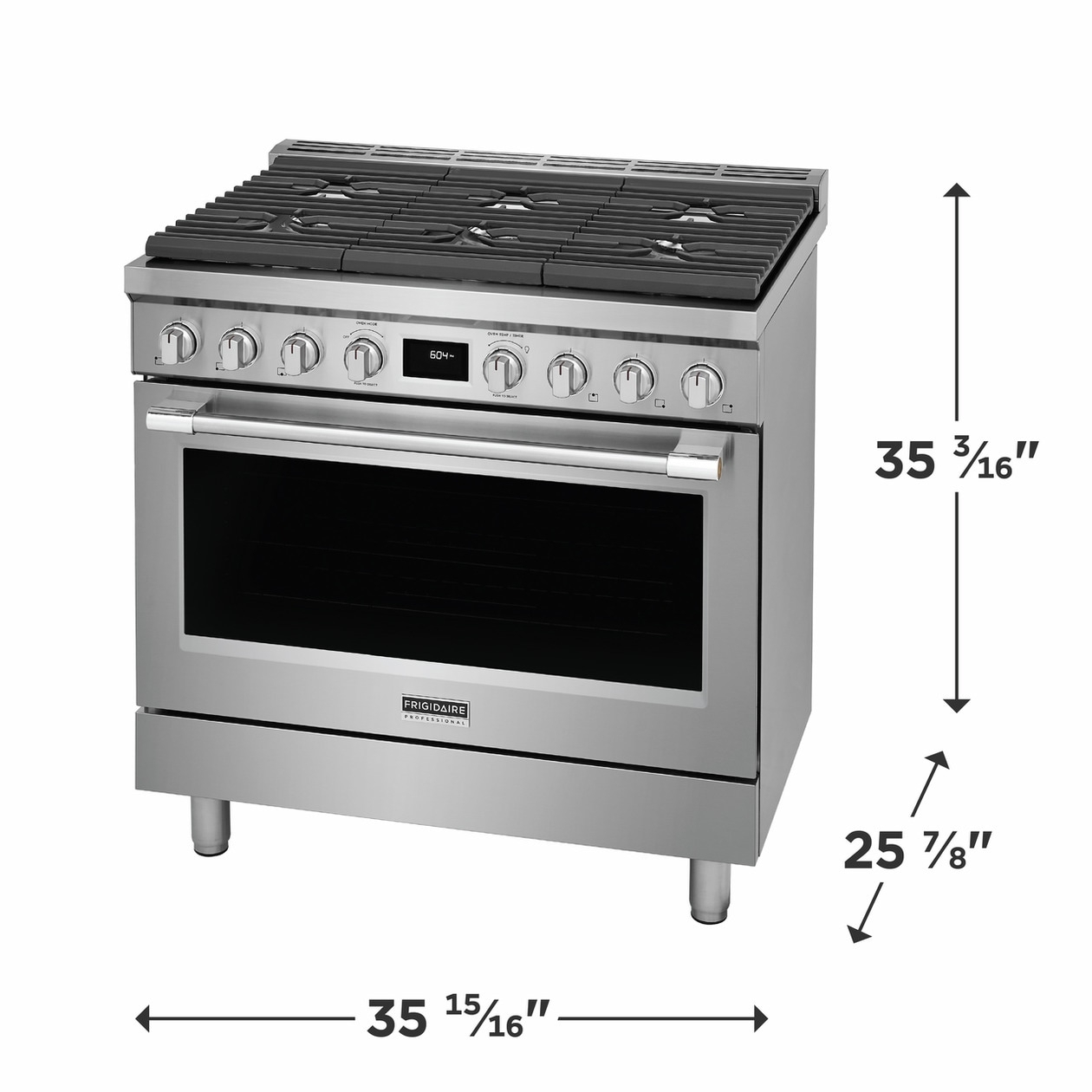 Frigidaire PCFD3670AF Stainless Steel