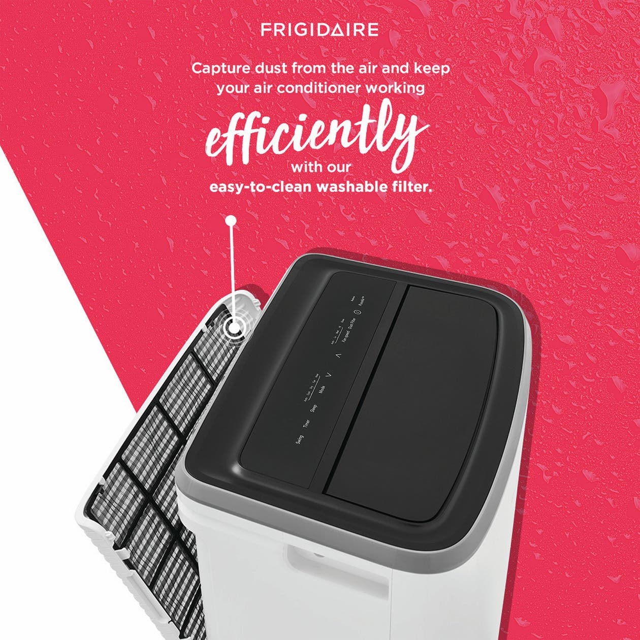 Frigidaire FHPH142AC1 White