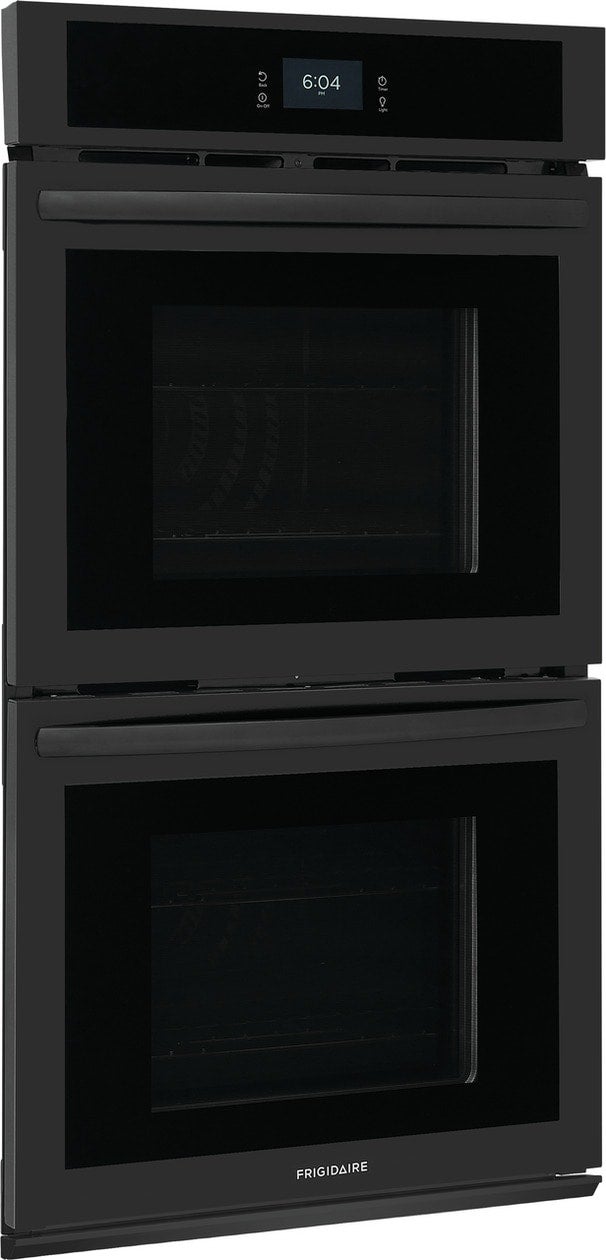 Frigidaire FCWD2727AB 27 Inch Double Electric Wall Oven with Fan Convect...