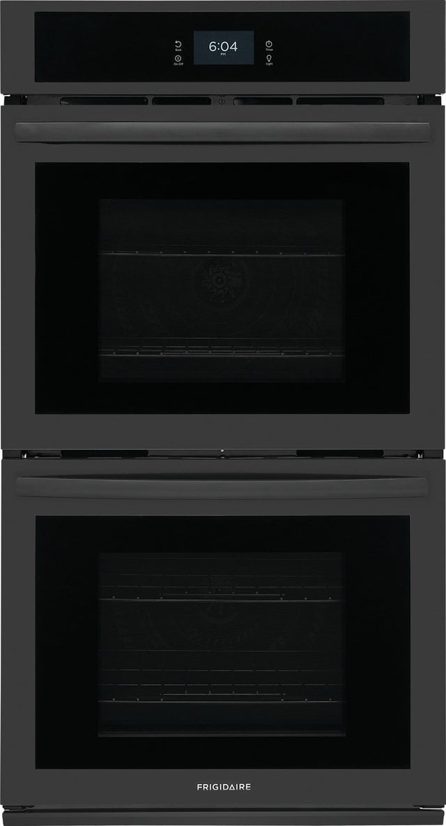 Frigidaire FCWD2727AB 27 Inch Double Electric Wall Oven with Fan Convect...