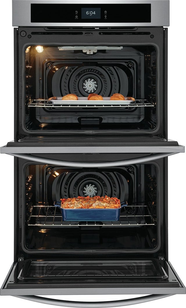 Frigidaire FCWD3027AS 30" Electric Double Wall Oven: Stainless Steel