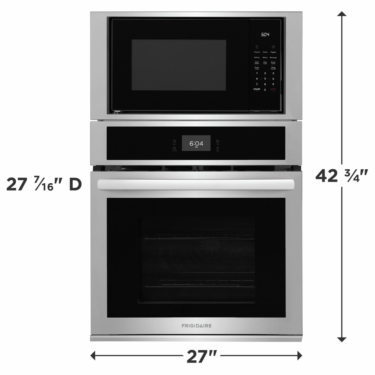 Frigidaire FCWM2727AS Stainless Steel