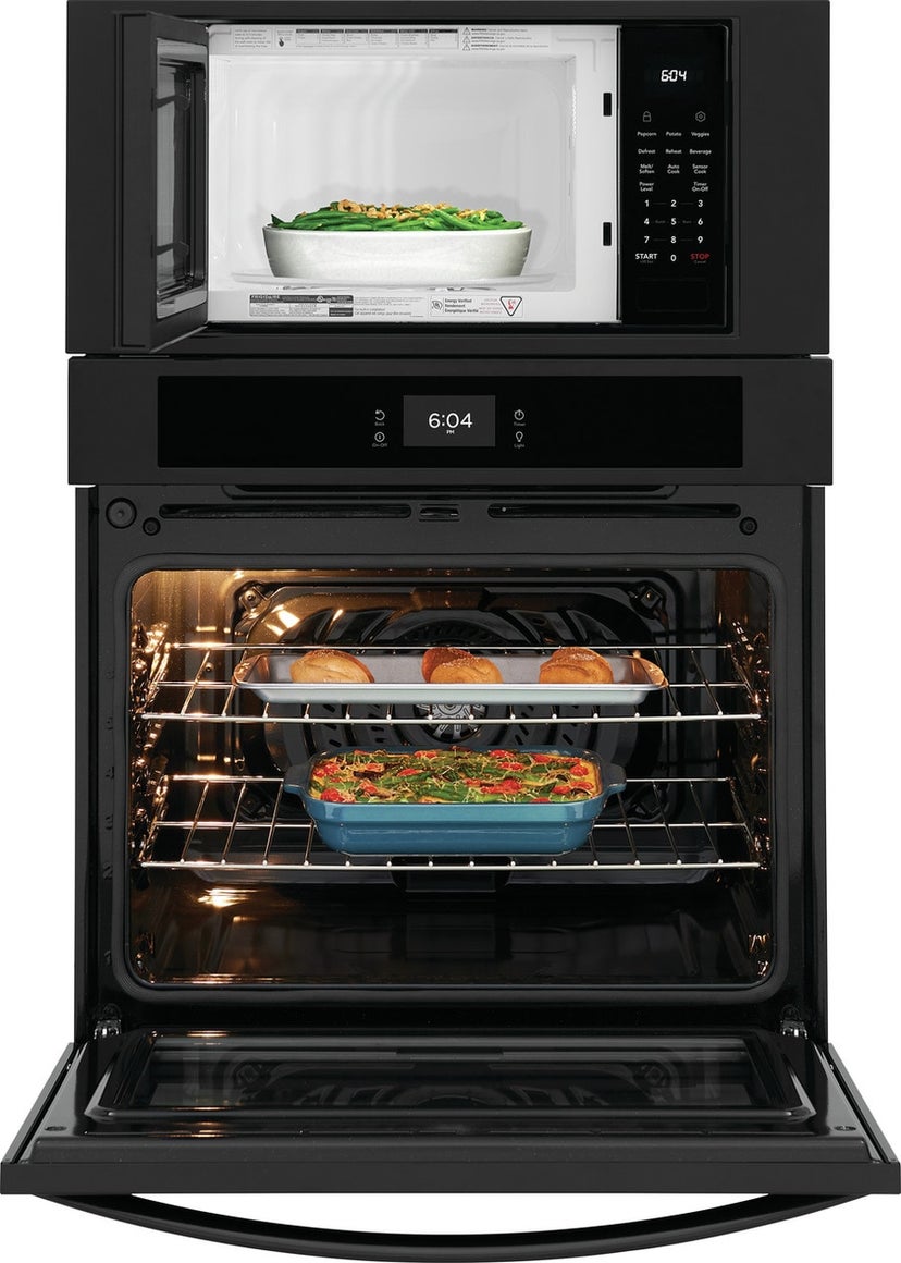 Frigidaire FCWM3027AB 30" Microwave Combination Wall oven: Black