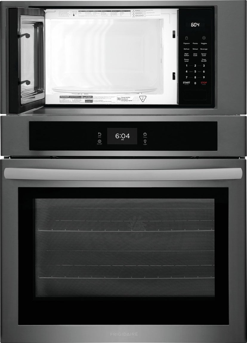 Frigidaire FCWM3027AD 30" Microwave Combination Wall oven: Black Stainle...