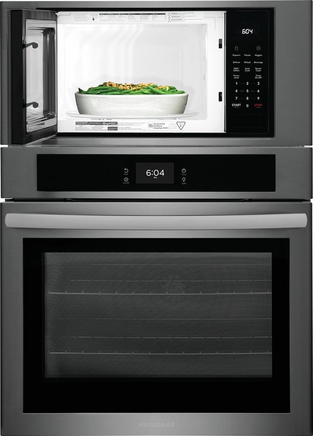 Frigidaire FCWM3027AD 30" Microwave Combination Wall oven: Black Stainle...