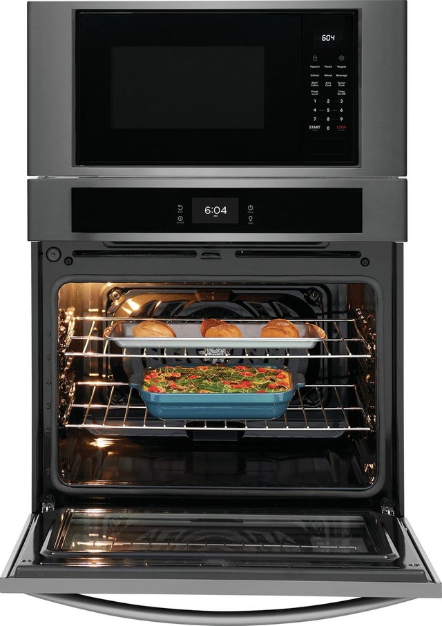 Frigidaire FCWM3027AD 30" Microwave Combination Wall oven: Black Stainle...