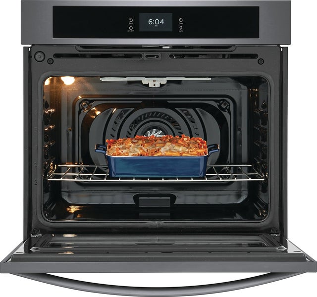 Frigidaire FCWS3027AD 30" Electric Single Wall Oven: Black Stainless Ste...