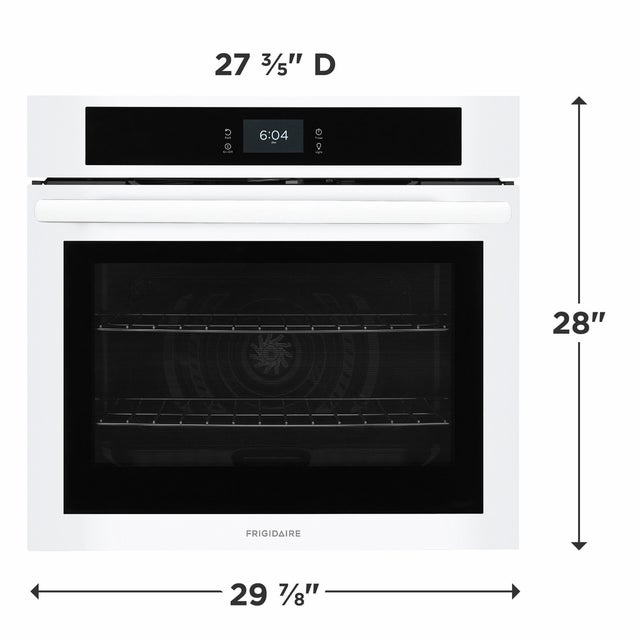 Frigidaire FCWS3027AW 30" Electric Single Wall Oven: White