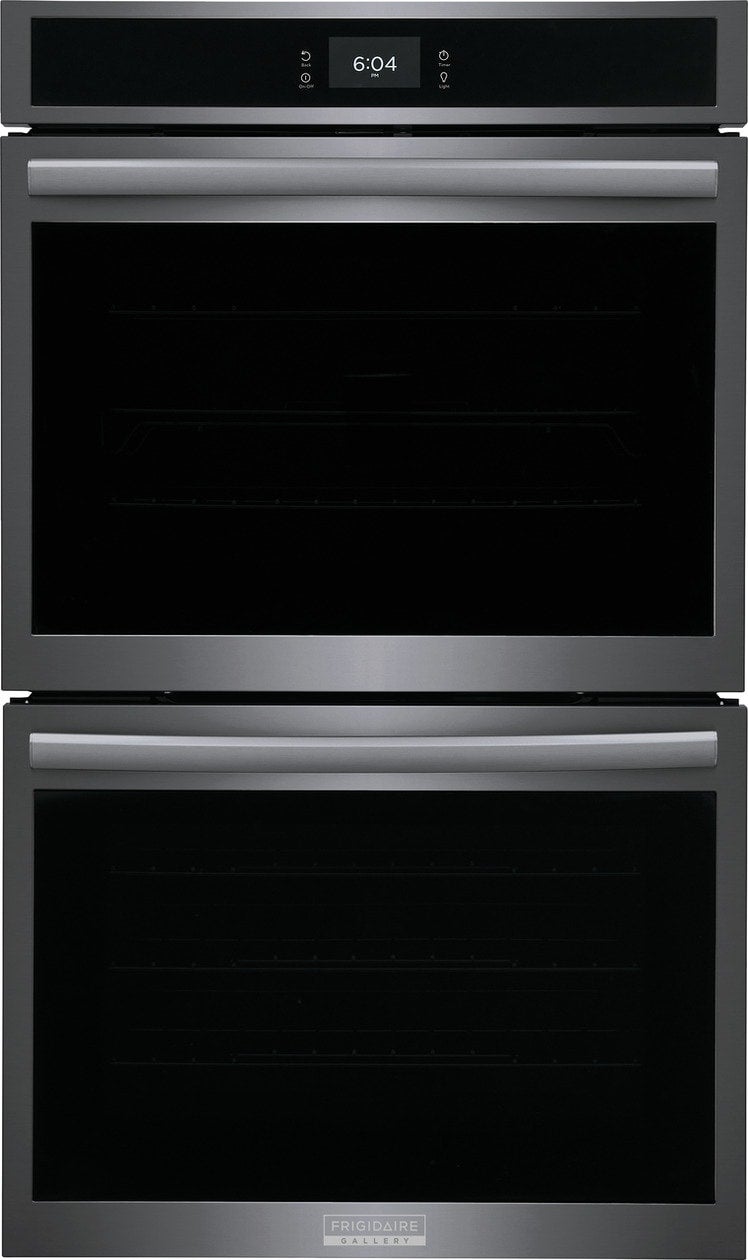 Frigidaire GCWD3067AD 30 Inch Double Electric Wall Oven with Air Fry, 10...